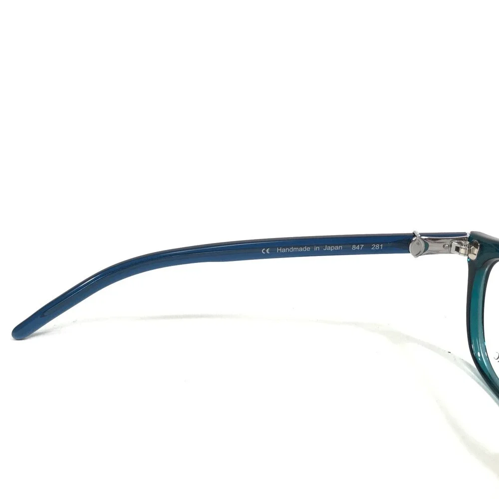 Robert Marc Eyeglasses Frames 847 281 Blue Green Square Full Rim 50-15-140